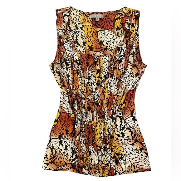 Classiques Entier Vintage Silk y2k butterfly top small - Picture 1 of 7
